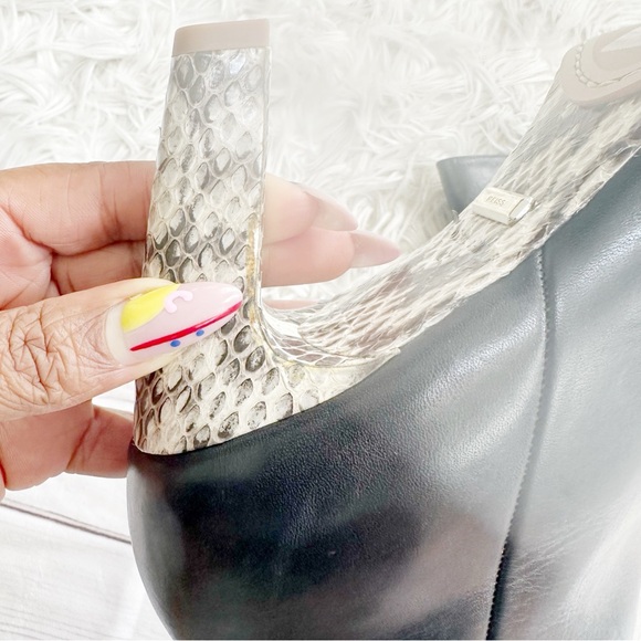 Reiss Sophia Leather Ankle Boots Size 9 - Picture 7 of 11